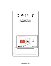 Varifan DIP-1/115 Installation & User Manual