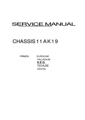 VESTEL 11AK19 Service Manual