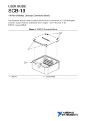 National Instruments SCB-19 User Manual