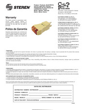 Steren HER-258 Instruction Manual