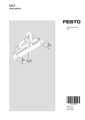 Festo EXCT Series Operating Instructions Manual
