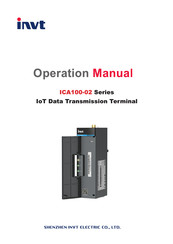 INVT ICA100-02 Series Operation Manual