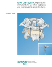 Synthes Spine Cable System Technical Manual