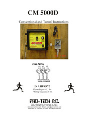 Pro-Tech CM 5000D Instructions Manual