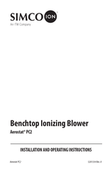 ITW SIMCO ION Aerostat PC2 Installation And Operating Instructions Manual