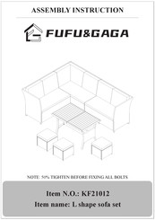 Fufu & Gaga KF21012 Assembly Instruction Manual