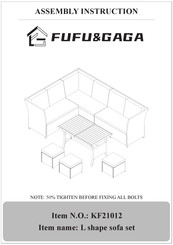 FUFU & GAGA KF21012 Assembly Instruction Manual