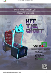 WIK HIT THE GHOST Service Manual