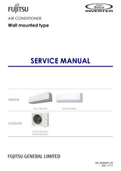 Fujitsu ASUH18LMAS Service Manual