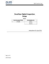 Pure Processing PureClear Instructions For Use Manual