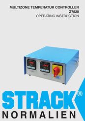 Strack Z7520 Operating	 Instruction