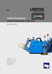 Lissmac Nextec Trencher DT60 Operating Manual
