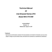 Intel Braswell Series Technical Manual
