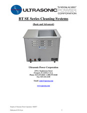 Ultrasonic BT SE Series Manual