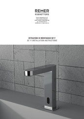 Remer SE 17 Installation Instructions Manual