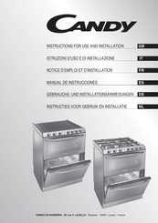 Candy TRI 5S Instructions For Use And Installation