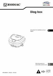Zodiac Diag box Instructions For Installation And Use Manual