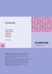 Klarstein 10032004 Manual