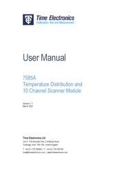 Time Electronics 7085A User Manual