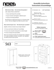 NEXERa 563 Assembly Instructions Manual