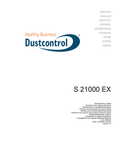 Dustcontrol S 21000 EX Manual