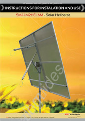 SAT CONTROL SM44M2HEL6M Instructions For Installation And Use Manual