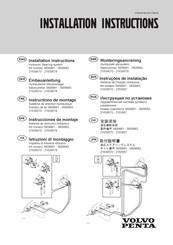 Volvo Penta 21639570 Installation Instructions Manual