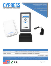 Cypress HHR-4266-WH Product Manual
