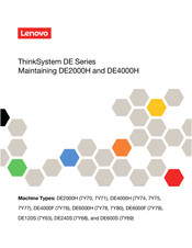 Lenovo DE4000H Manual