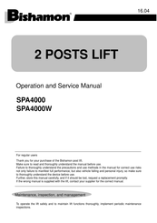 Bishamon SPA4000 Manual