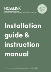 Hoselink 3330-CH Installation Manual / Instruction Manual