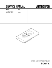 Sony JumboTron JME-SA200 Service Manual