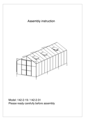 Metalcraft 142-2-31 Assembly Instruction Manual
