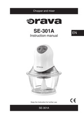 Orava SE-301A Instruction Manual