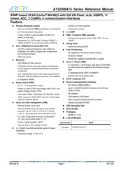 ARTERY AT32WB415 Series Reference Manual