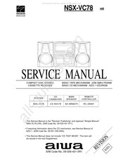 Aiwa NSX-VC78 Service Manual