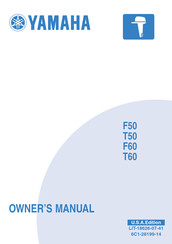 Yamaha F60TR Owner's Manual
