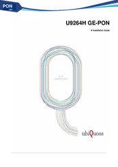 ubiquoss U9264H GE-PON Installation Manual