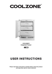 Coolzone CZ51038IFZ User Instructions