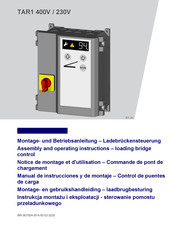 Tormatic TAR1 230V Assembly And Operating Instructions Manual