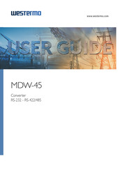 Westermo MDW-45 LV Manual