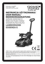 Caretero TOYZ LAMBORGHINI ESSENZA E User Manual