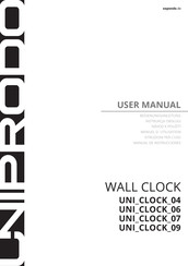 UNIPRODO UNI CLOCK 06 User Manual