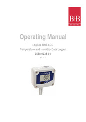 B+B Sensors LogBox-RHT-LCD Operating Manual
