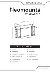 NewStar LED-VW1750BLACK Instruction Manual