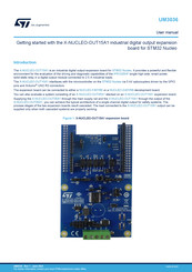 ST X-NUCLEO-OUT15A1 Getting Started