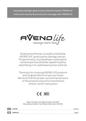 AVENO LIFE TRAVELLO Instruction Manual & Warranty