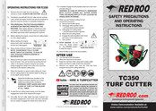 red roo TC350 Operating Instructions