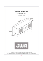 JWA 70190 Assembly Instruction Manual