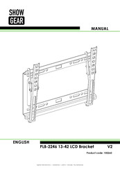 Showgear PLB-2246 Manual
